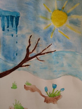 Рисование Весна