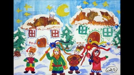 Рождество рисунок