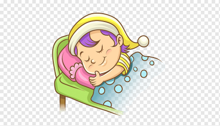 Спящий человек мультяшный