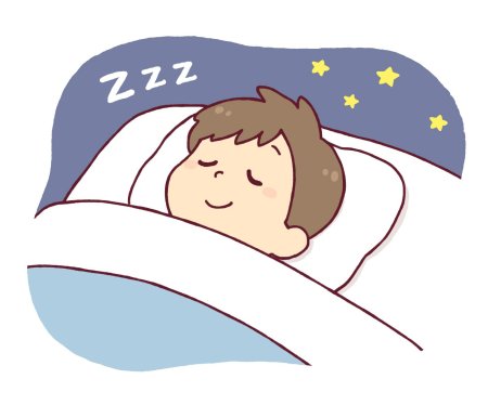 Здоровый сон иллюстрация