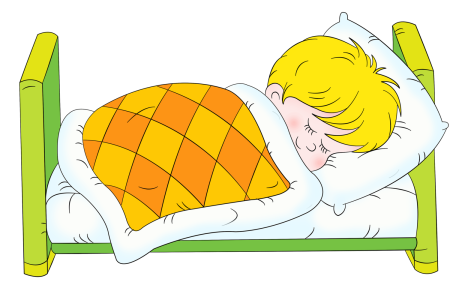 Дети спят в кроватках в садике