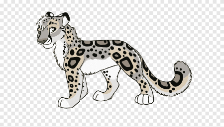 Снежный Барс мультяшный