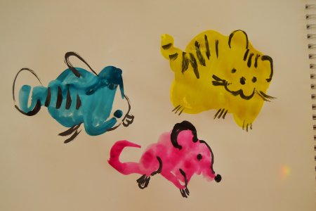 Рисование из Кляксы