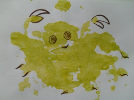 Рисование из пятна