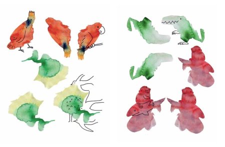 Рисование пятнами для детей