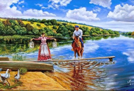 Казаки тихий Дон живопись