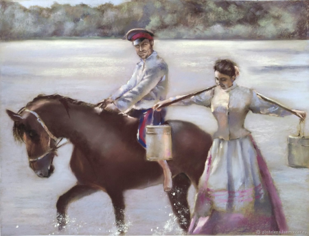 Аксинья тихий Дон иллюстрации