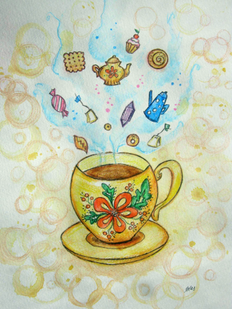 Рисунок утро
