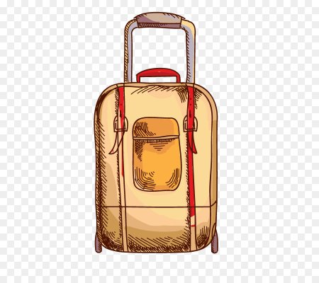 Чемодан рисунок