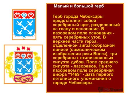 Символика города Чебоксары
