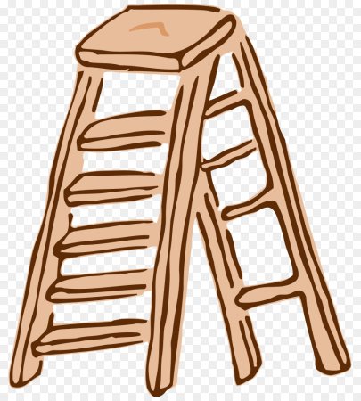 Человечек на ступеньках