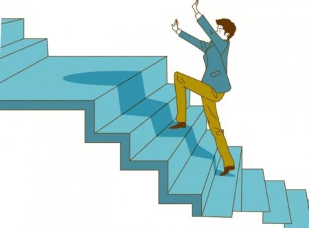 Ступени нарисованные