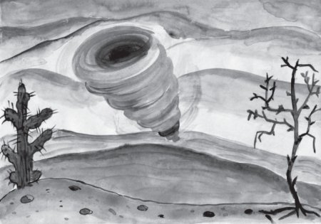 Буря рисунок