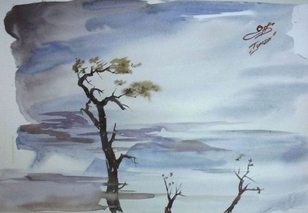 Рисунок ветра в природе