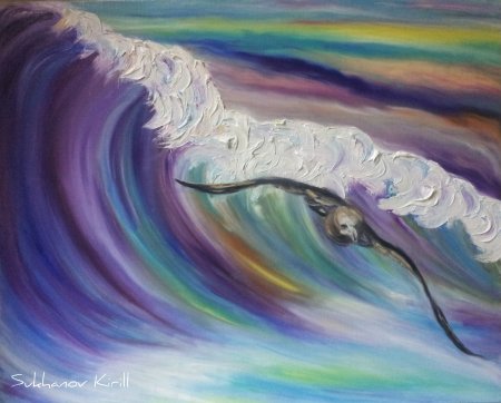 Буря гуашью