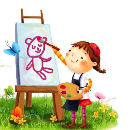 Юный художник рисунок