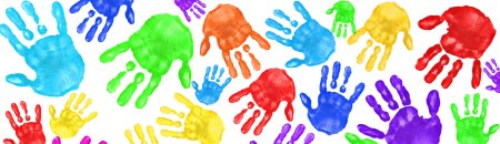Разноцветные ладошки