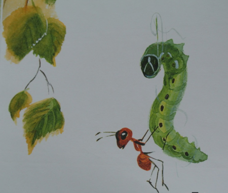 Бианки в. в. "приключения муравьишки"