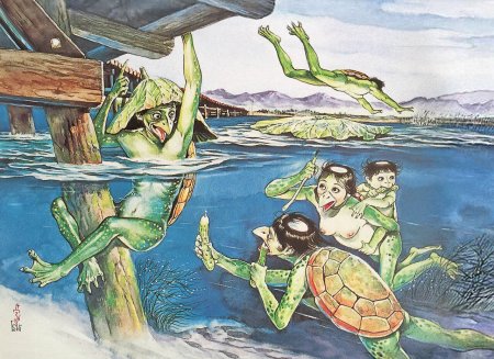 Каппа японский водяной