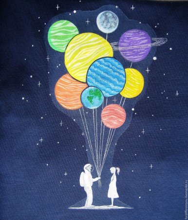 Рисунок на тему моя Вселенная