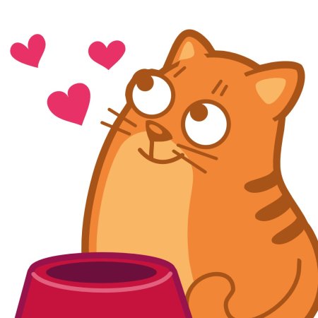 Миска для кота