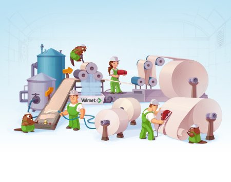 Фабрики мультяшные