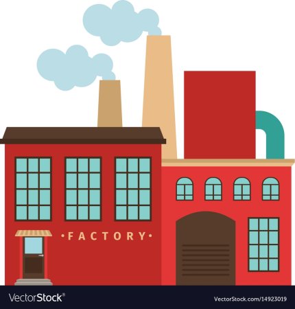 Фабрика мультяшный