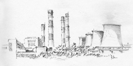 Завод без фона