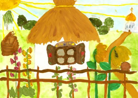 Покров рисунки детей