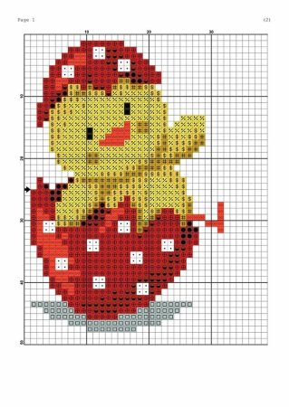 Вышивка крестом для детей