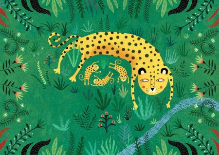 Джунгли иллюстрация