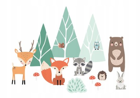 Животные в скандинавском стиле