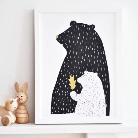 Горы Скандинавский стиль вектор