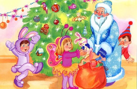 Новогодний праздник в детском саду