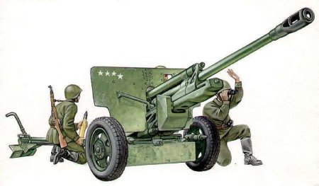Пушка ЗИС-3 арт