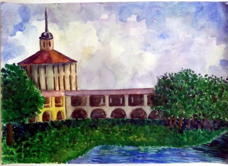 Детские рисунки Кирилло Белозерский монастырь