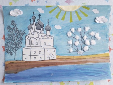 Церковь г Вологды рисунок конкурс