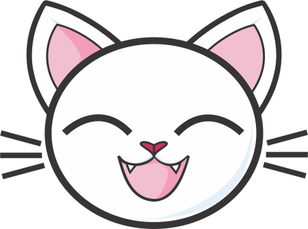 Кошачья мордочка рисунок