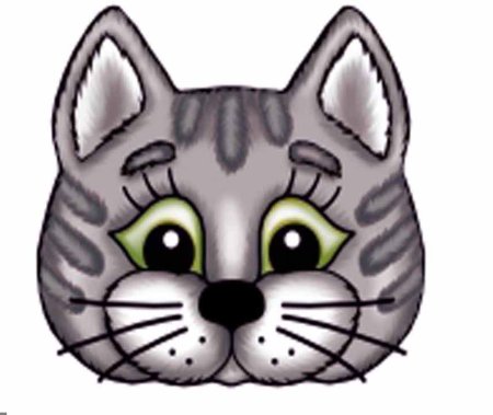 Маска кота на голову