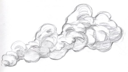 Рисование дымом