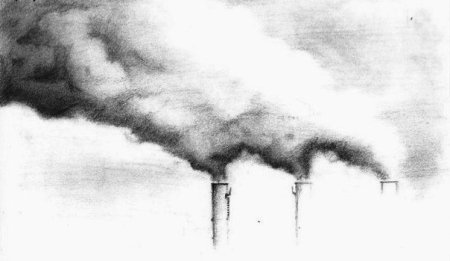 Нарисованный дым