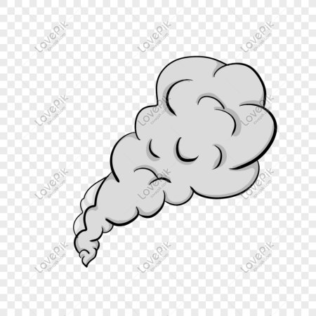 Облако дыма мультяшный