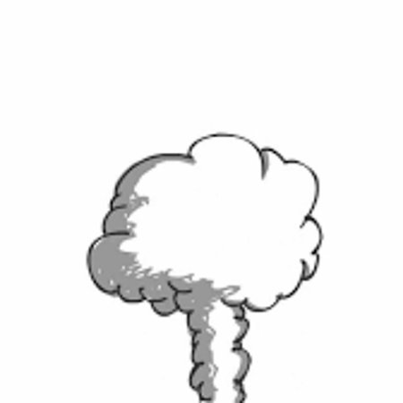 Дым мультяшная