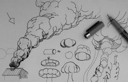 Дым скетч