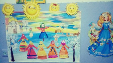 Рисование Масленица