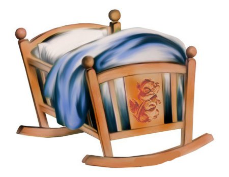 Кровать из сказки