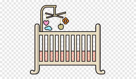 Детская кроватка рисовать