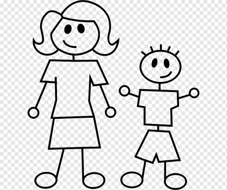 Человечек из геометрических фигур