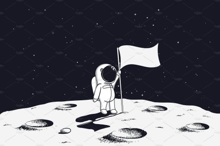 Что такое кратеры на Луне для детей