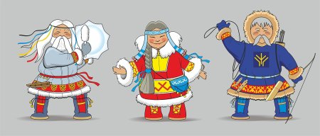Ханты манси шаман Графика